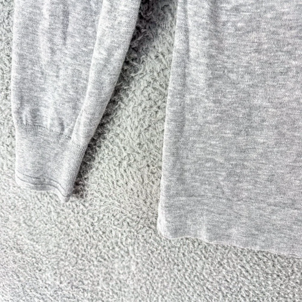 Banana Republic Shirt Mens‎ Large Gray Henley Outdoor Office Casual Camp Hike